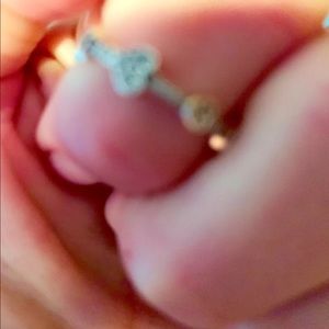 Pandora Alluring Hearts ring barely worn